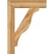 Ekena Millwork Funston Block Rough Sawn Bracket w/ Offset Brace, Western Red Cedar, 8"W x 32"D x 44"H BKT0806X32X44FST05RWR - alternate 2